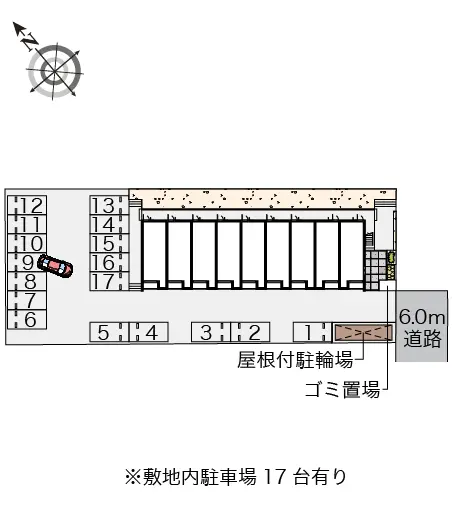 ★手数料０円★香取市佐原ホ 月極駐車場